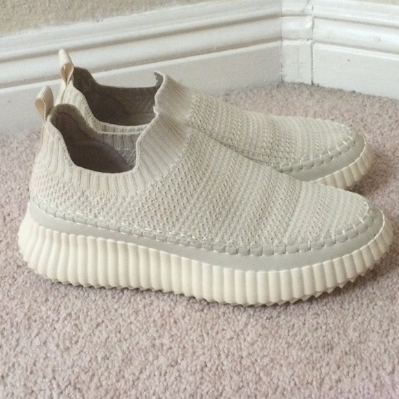 STEVE MADDEN Samarah-Beige-Slip on knit shoe - 8.5 - Picture 4 of 8